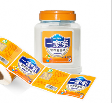 不干膠標簽印刷定做 食品不干膠瓶貼 彩色銅版紙不干膠 廠家批發